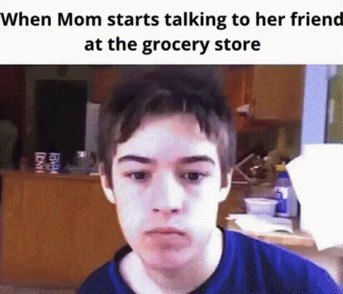 Mom At Grocery You Ruined It GIF