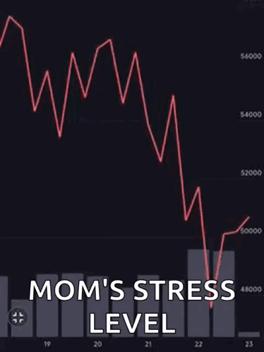 Mom's Stress Level Graph