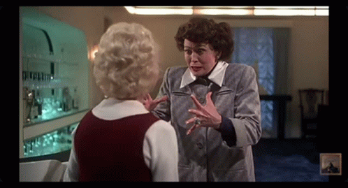 Mommie Dearest Faye Dunaway Strangle GIF