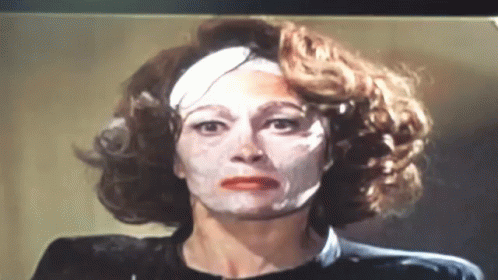 Mommie Dearest Joan Crawford Slowly Turned Around GIF