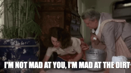 Mommie Dearest Joan Crawford Wiping Floor GIF