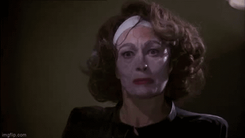 Mommie Dearest Stress Joan Crawford GIF