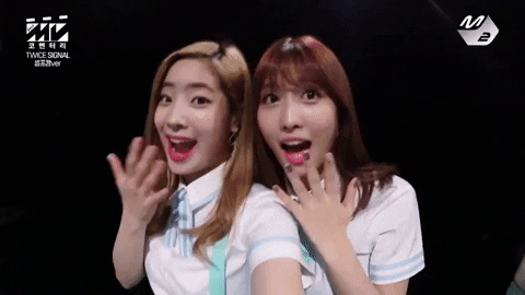 Momo Dahyun Twice Wow K-pop GIF