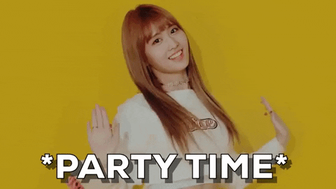 Momo Twice Dancing Party Time GIF