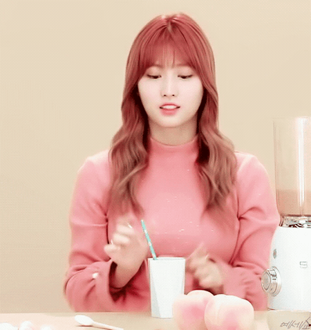 Momo Twice Disgusted Drink Reaction GIF