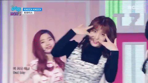 Momo Twice Knock Knock Dance GIF