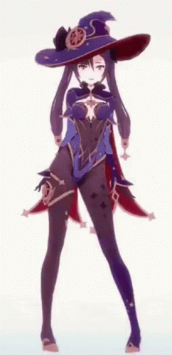 Mona Girl Anime Dancing GIF