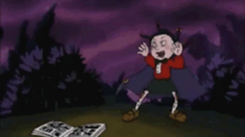 Mona The Vampire Releasing Power GIF