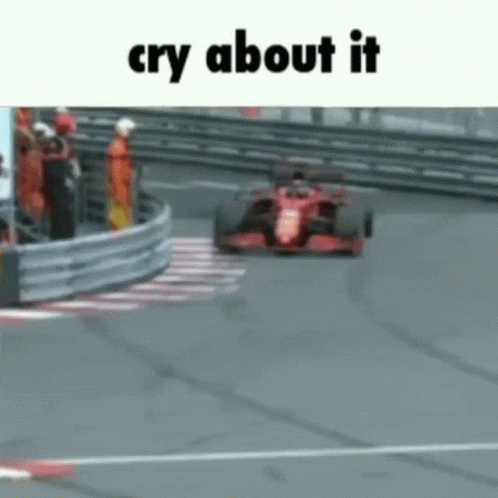 Monaco F1 Race Cry About It GIF