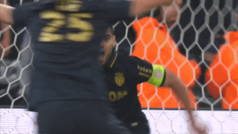 Monaco Falcao Goal Celebration GIF