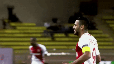 Monaco Falcao Happy High Five GIF