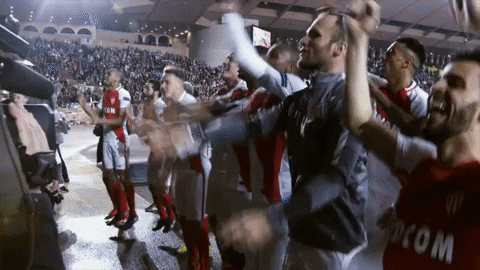Monaco Football Cheering Team GIF