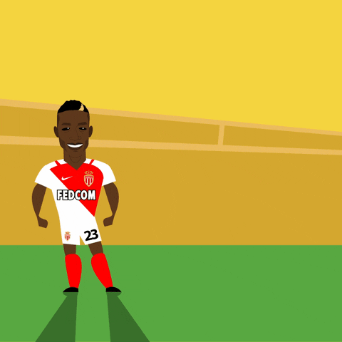 Monaco Ligue 1 Mendy Kick Slide GIF