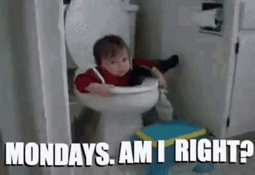 Monday Am I Right Meme GIF
