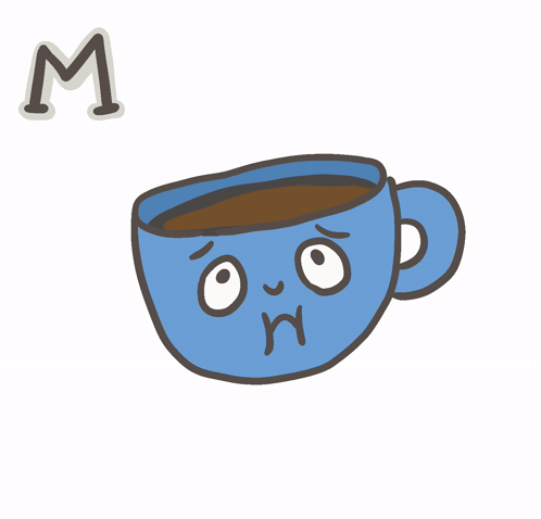 Monday Blues Cup Of Coffee GIF