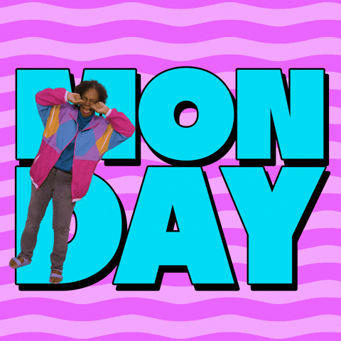 Monday Blues Floating Man GIF