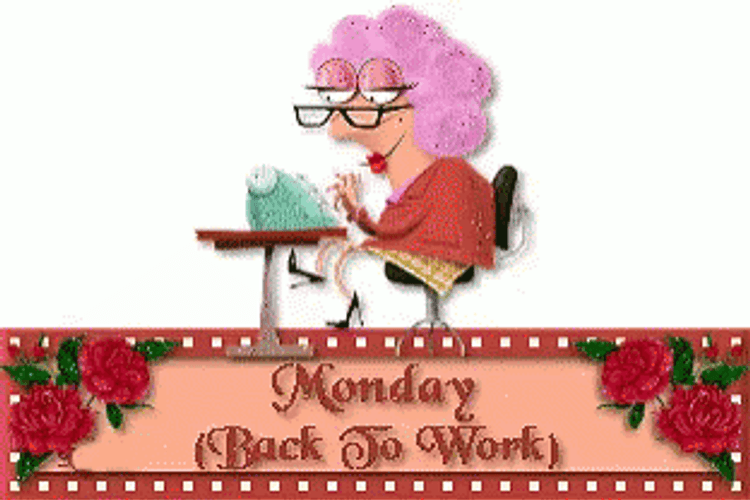 Monday Monday Back To Work GIF
