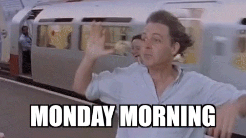 Monday Morning Waking Up Paul Mccartney Meme GIF