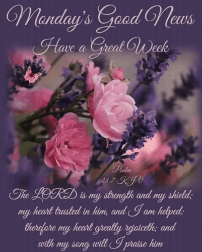 Monday's Good News Have A Blessed Monday GIF