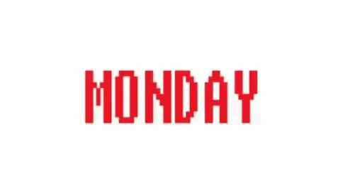 Monday Weekdays GIF