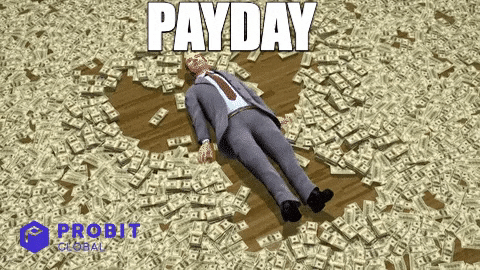 Money Angel Payday Meme GIF