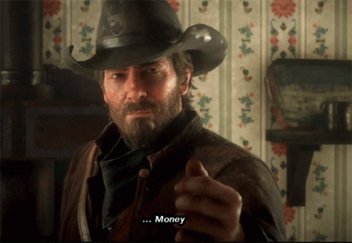 Money Arthur Morgan GIF