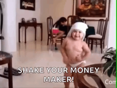 Chubby Baby Shake Your Money Maker Dance GIF