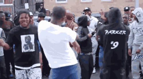 Street Hip Hop Money Dance GIF