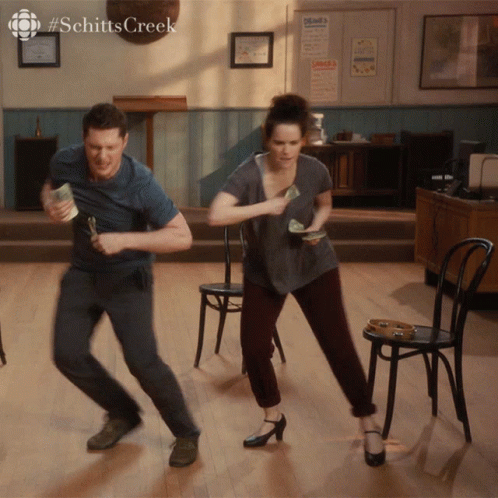 Money Dance Tandem Schitt's Creek GIF