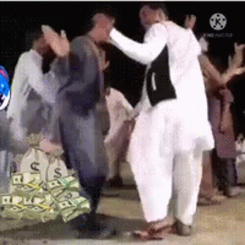 Pakistani Wedding Money Dance GIF
