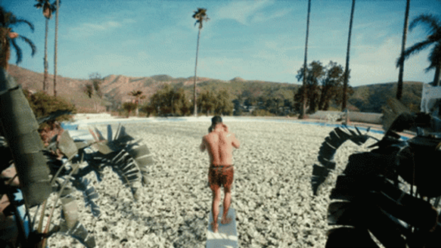 Money Falling Diving In Pool Of Money GIF
