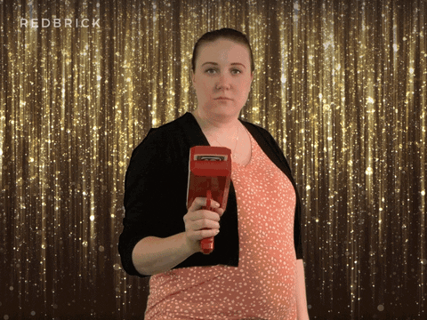 Money Gun Linda Redbrick GIF