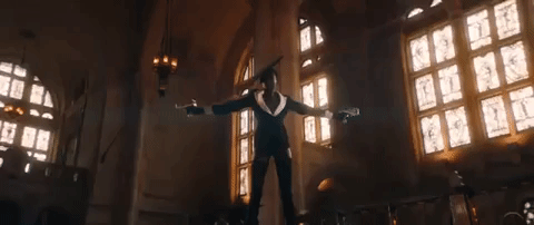 Money Gun Shower GIF