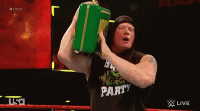 Money In The Bank Brock Lesnar GIF