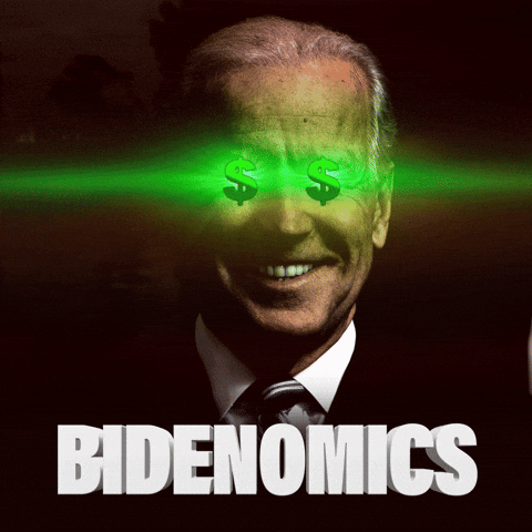 Money Joe Biden Ice Cream GIF
