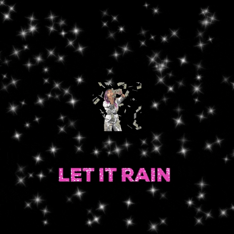 Money Rain Walk Away GIF