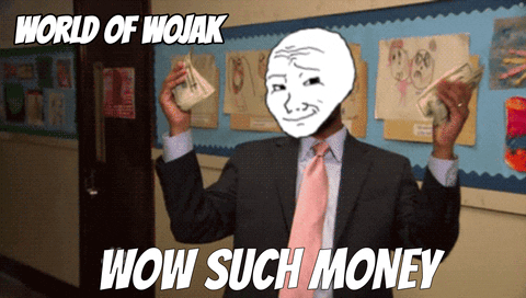 Money Showing Off Meme GIF
