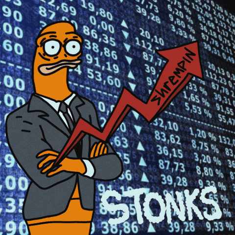 Money Stock Market Shremp Shrimp Meme GIF