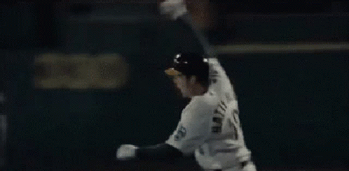 Moneyball Hatteberg Running Field GIF