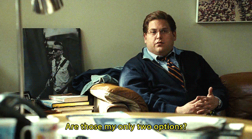 Moneyball Jonah Only Two Options GIF