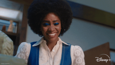 Monica Rambeau Happy Tears GIF