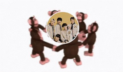 Monkey Circle Gyuxe GIF