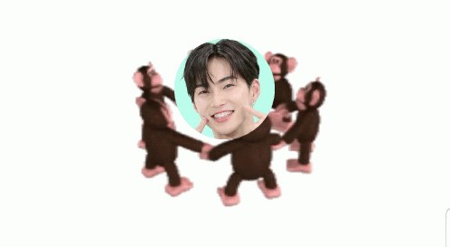 Monkey Circle Hong Seunghan GIF