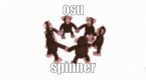 Monkey Circle Osu Spinner GIF