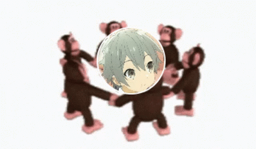 Monkey Circle Rex GIF