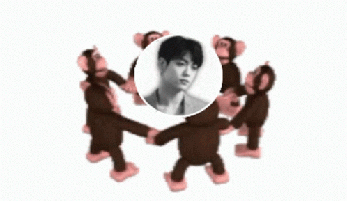 Monkey Circle Soobin GIF
