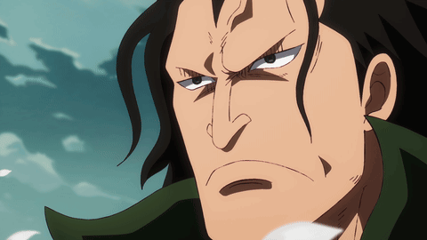 Monkey D Dragon Face Close Shot GIF