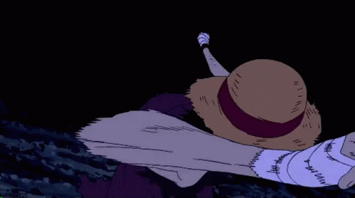 Monkey D Luffy Anime Punch One Piece GIF
