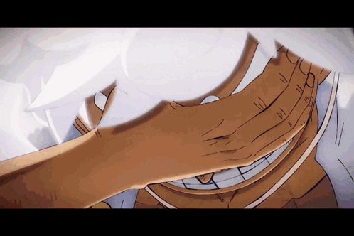 Monkey D. Luffy Gear 5 Form GIF