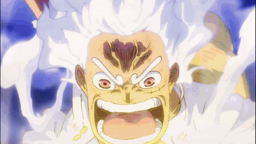 Monkey D Luffy Haki One Piece GIF